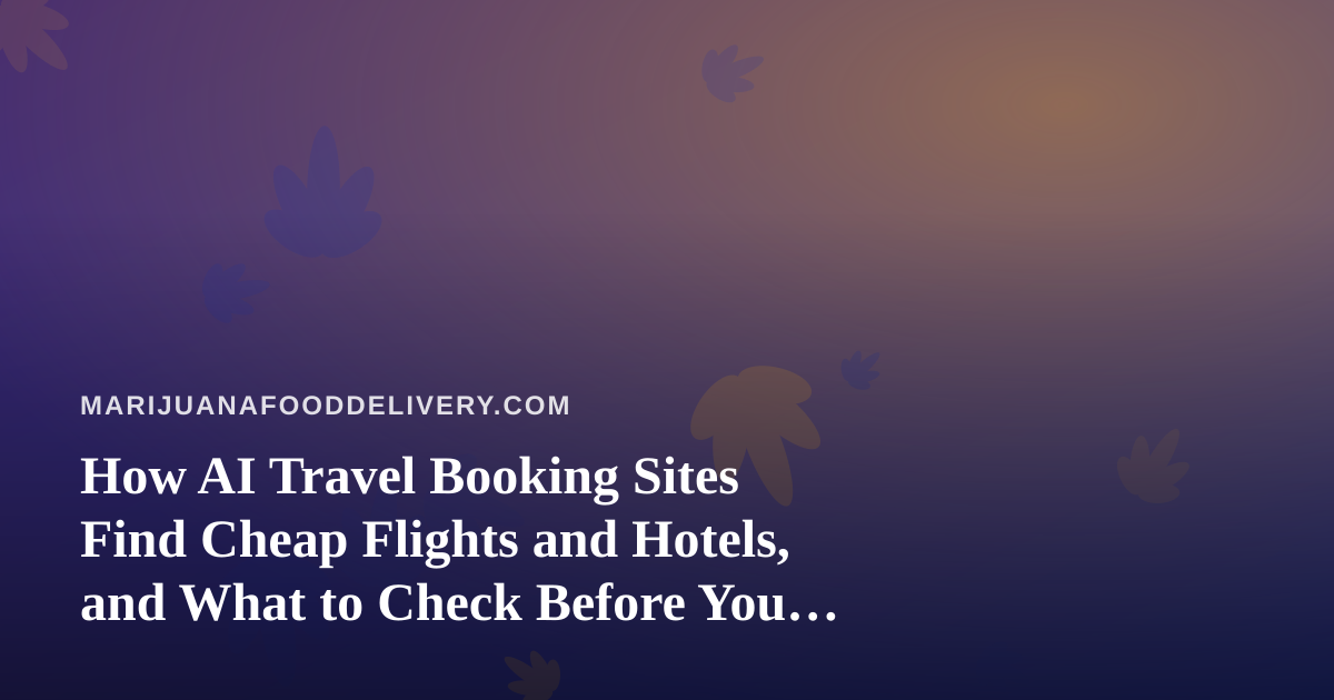 How AI Travel Booking Sites Find Cheap Flights and Hotels, and What to Check Before You Book